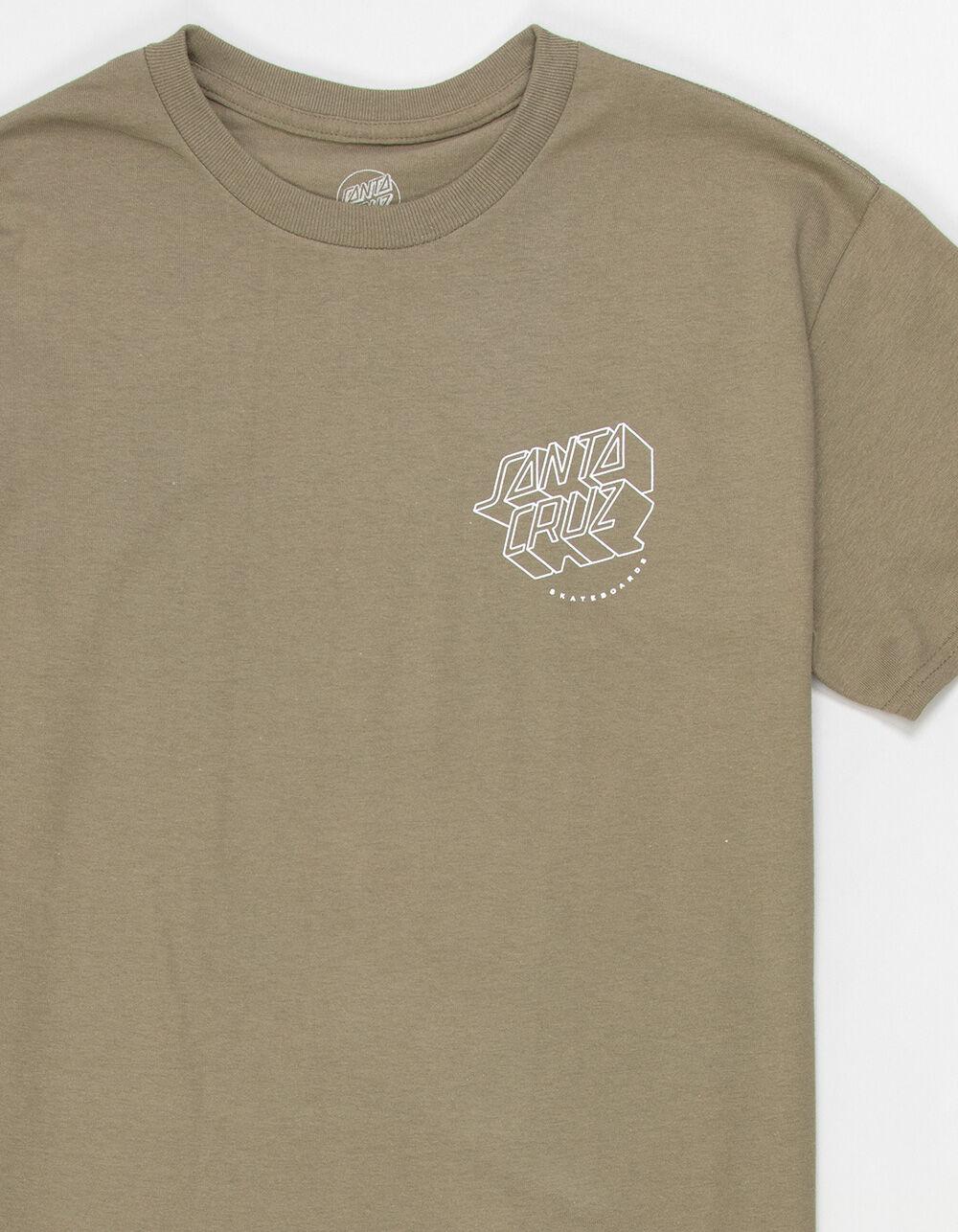 SANTA CRUZ Way Back Stack Mens Tee - OLIVE Product Image