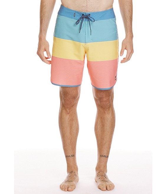 Quiksilver Surfsilk Tijuana 19#double; Outseam Mixed Media Board Shorts Product Image