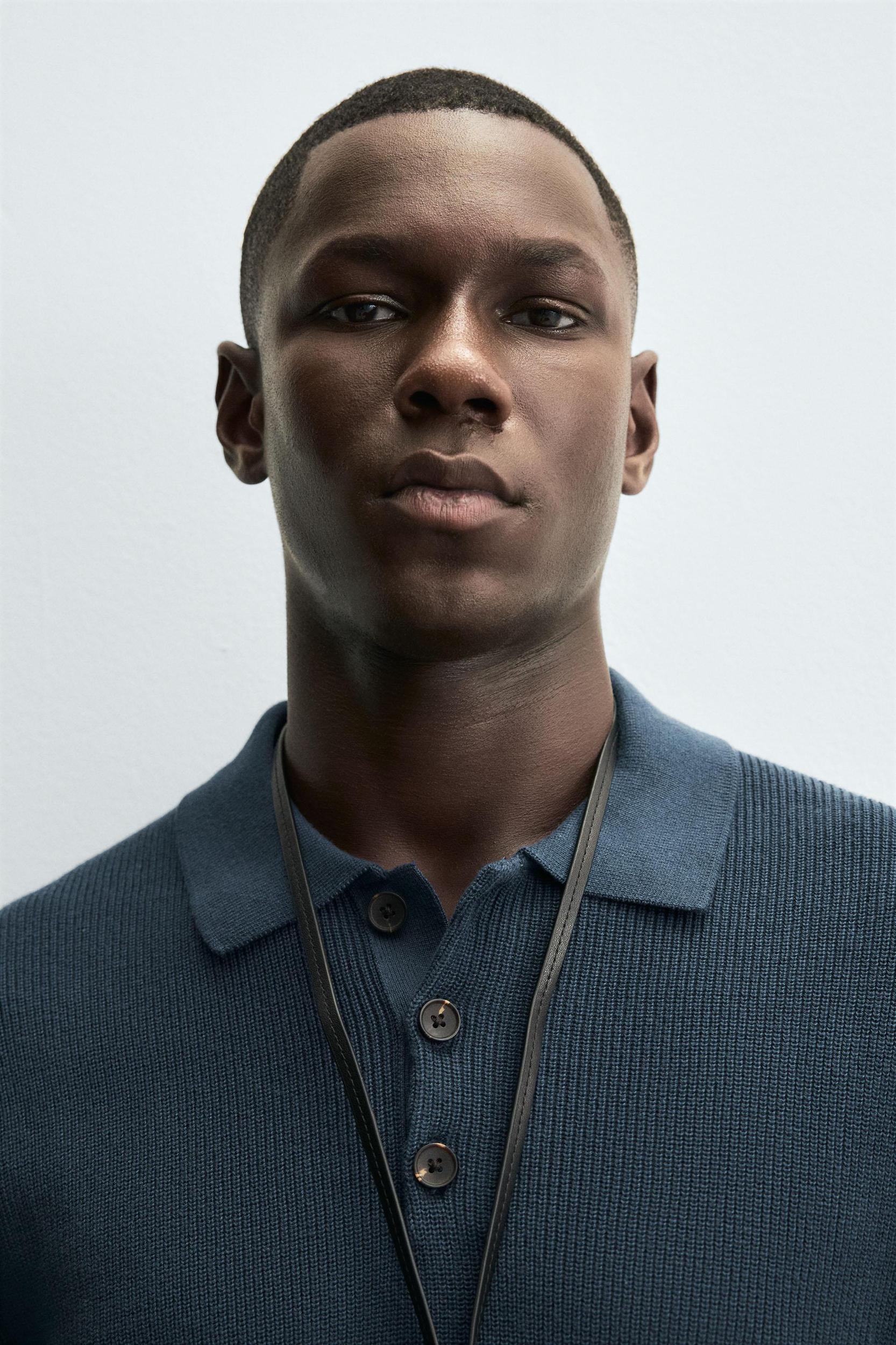 PEARL KNIT POLO SHIRT Product Image