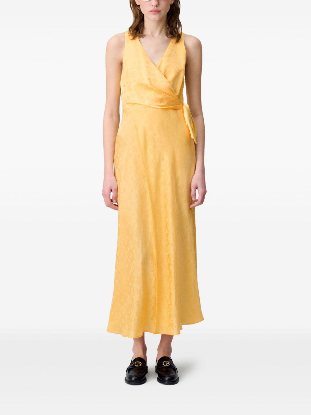 wrap maxi dress Product Image
