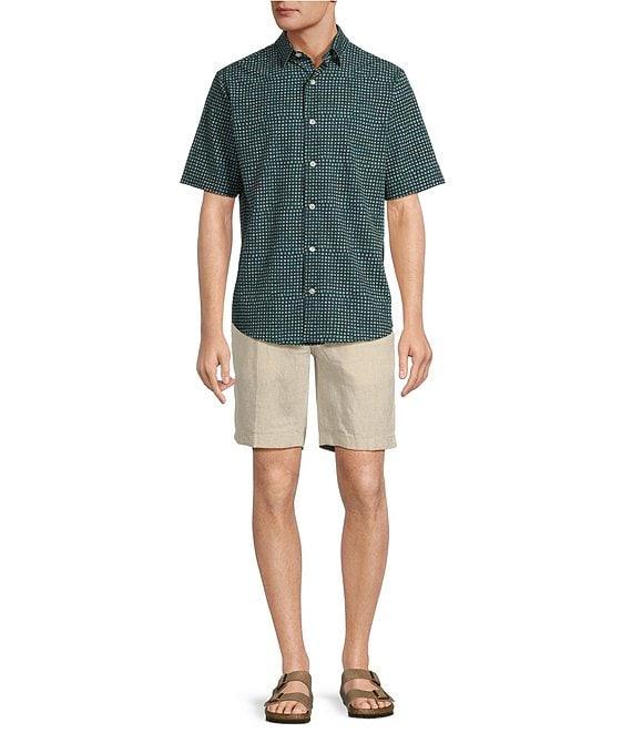 Caribbean Isle Breeze Performance Stretch Short Sleeve Woven Shirt Product Image