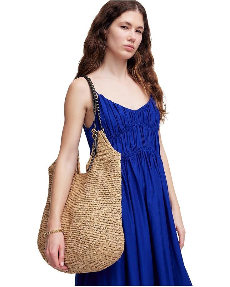 Straw Leather Sun Stud Shoulder Product Image