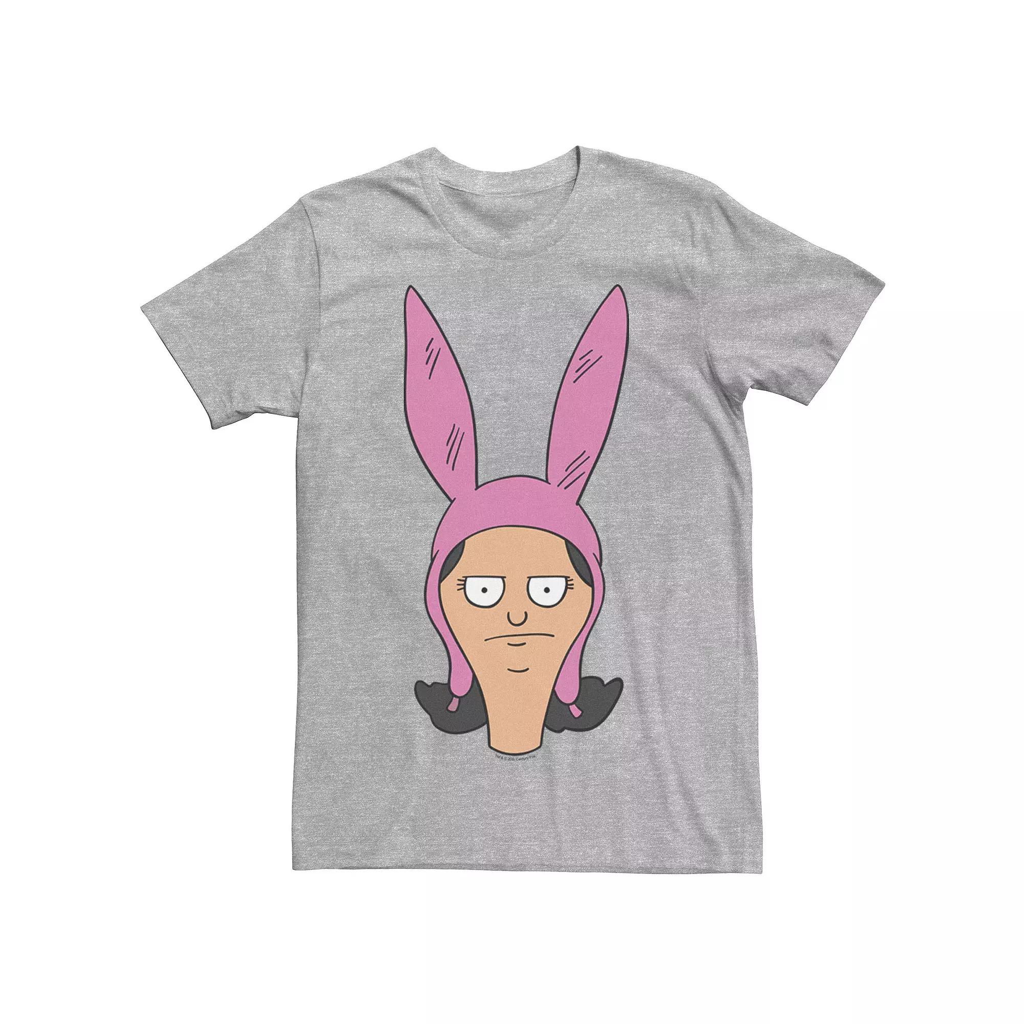 Men's Bob's Burgers Louise Green Hue Portrait Tee,  Product Image