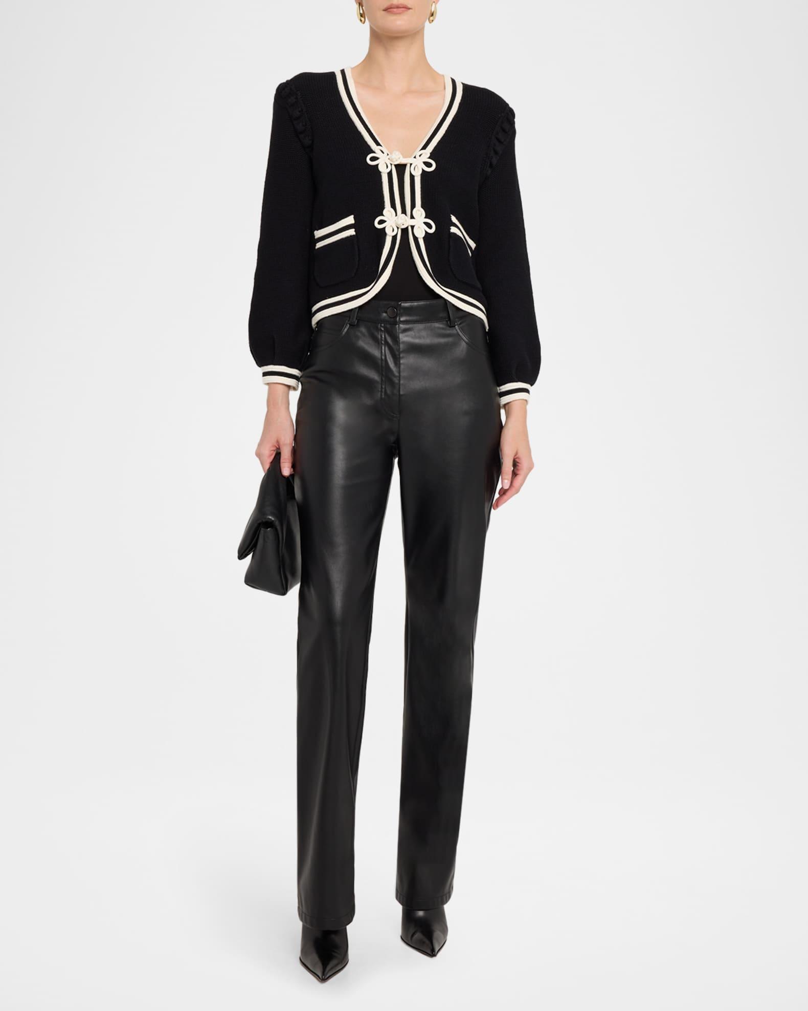 Kaito Contrast-Trim Cardigan Product Image