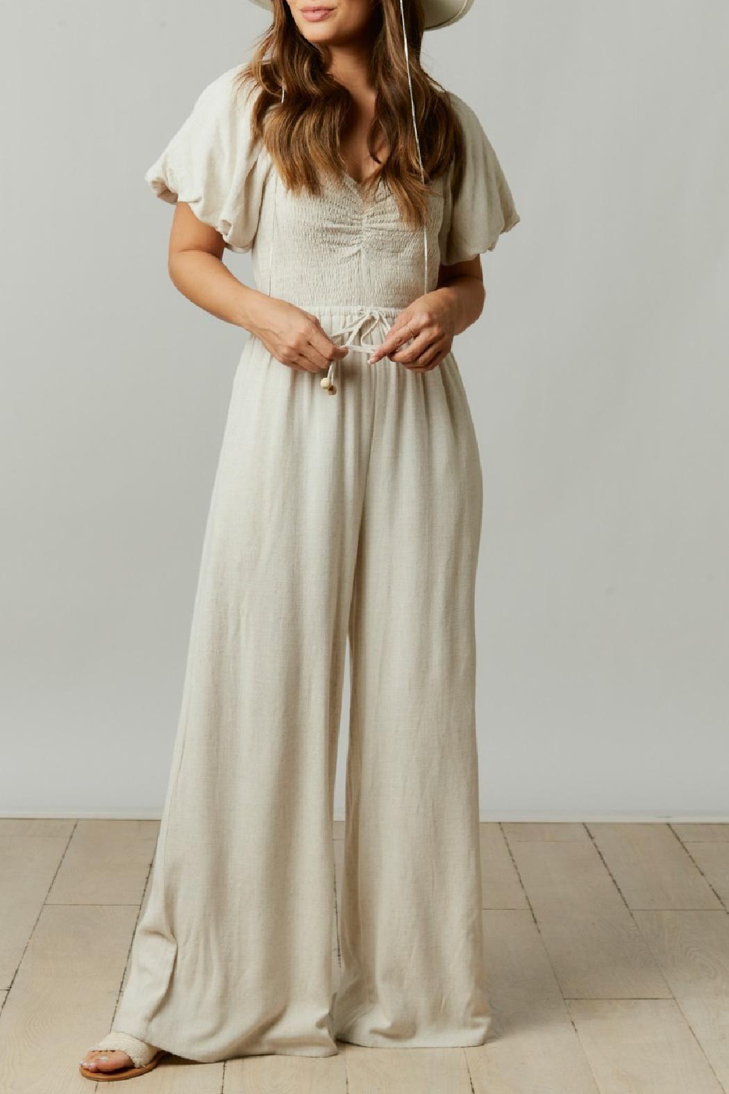 Puff Sleeve Jumpsuit Product Image