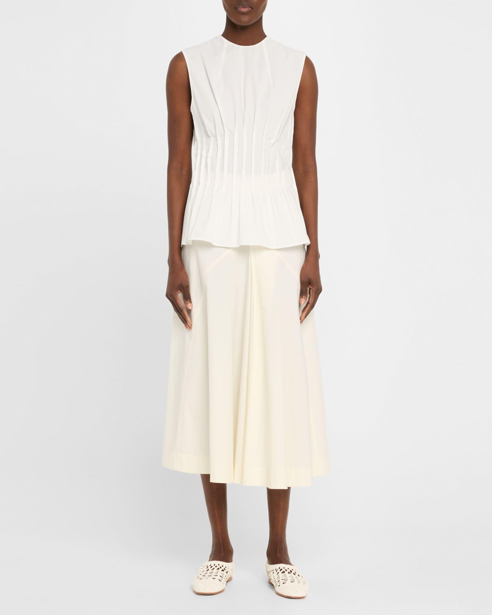 Eden Woven Leather Ballerina Flats Product Image