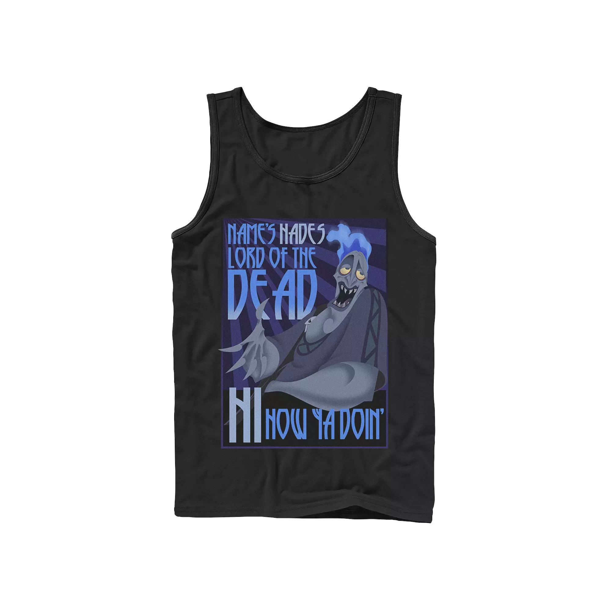 Disney's Hercules The Name's Hades Quote Men's Tank Top,  Product Image
