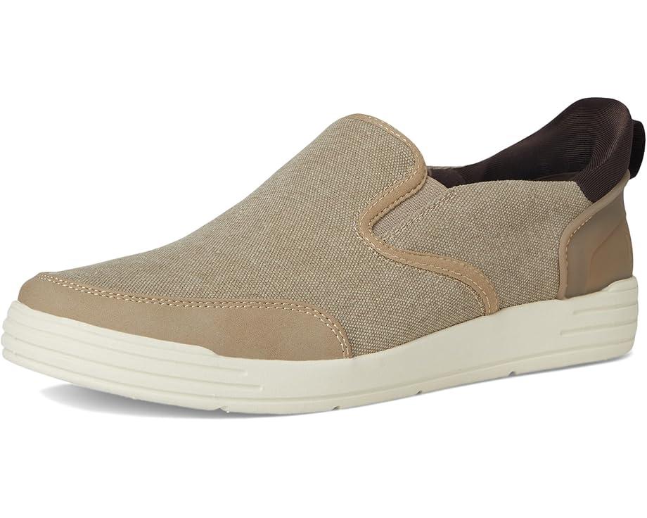 Sedona Canvas Moccasin Toe Slip-On Comfortable Lightweight Loafer With Memory Foam Product Image