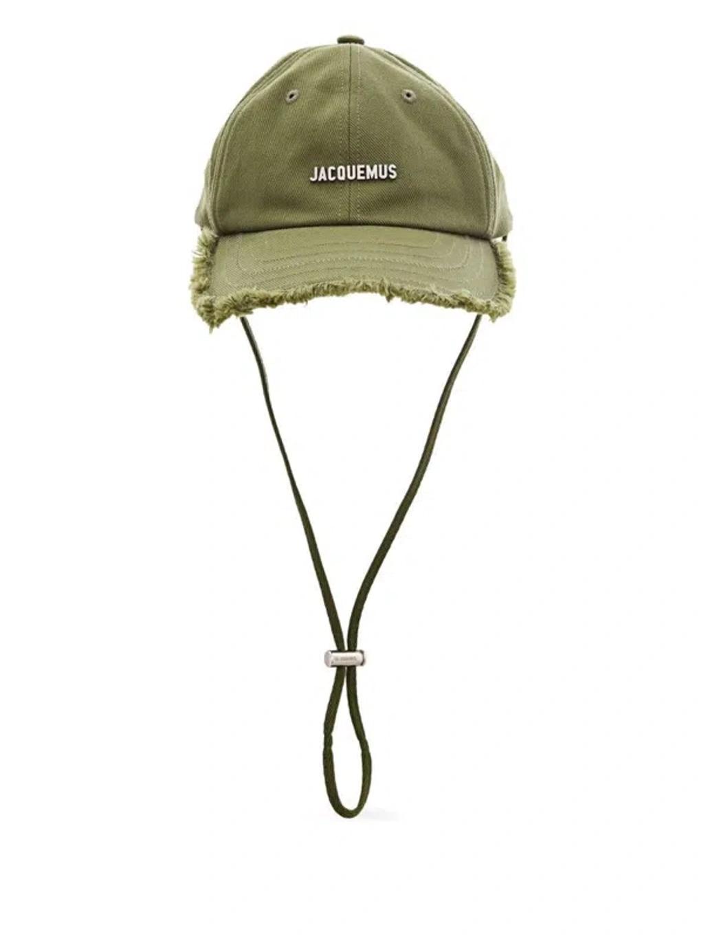 JACQUEMUS La Casquette Artichaut Accessories In Green Product Image