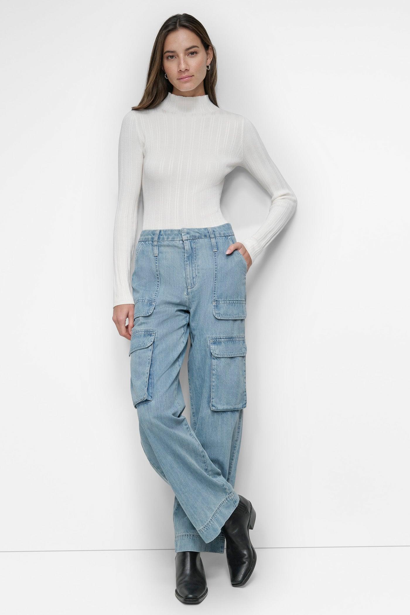 HIGH RISE FRONT CARGO RELAXED STRAIGHT Product Image