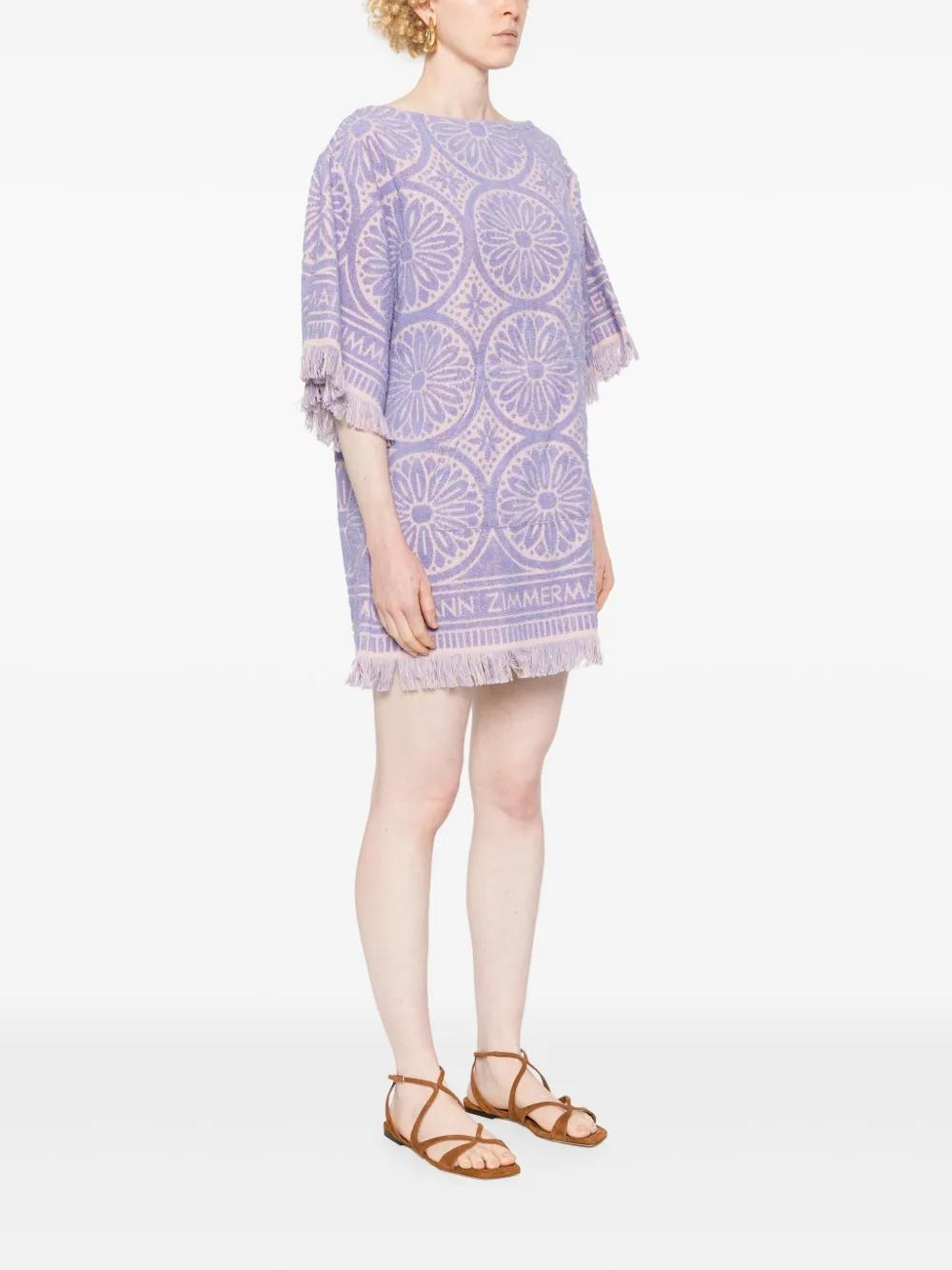 Hallday towelling mini dress Product Image