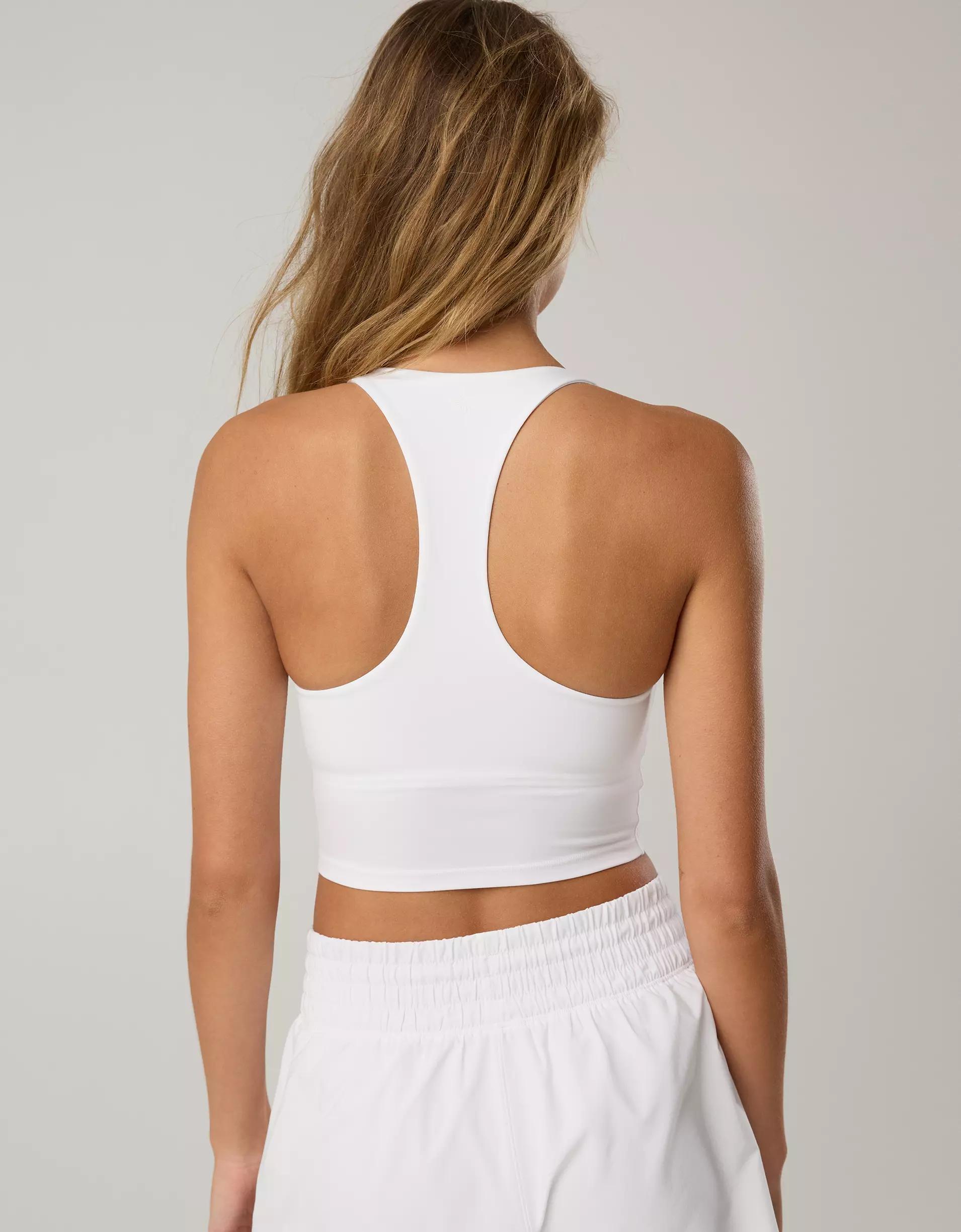 OFFLINE By Aerie Real Me Low Key Racerback Sports Bra Product Image