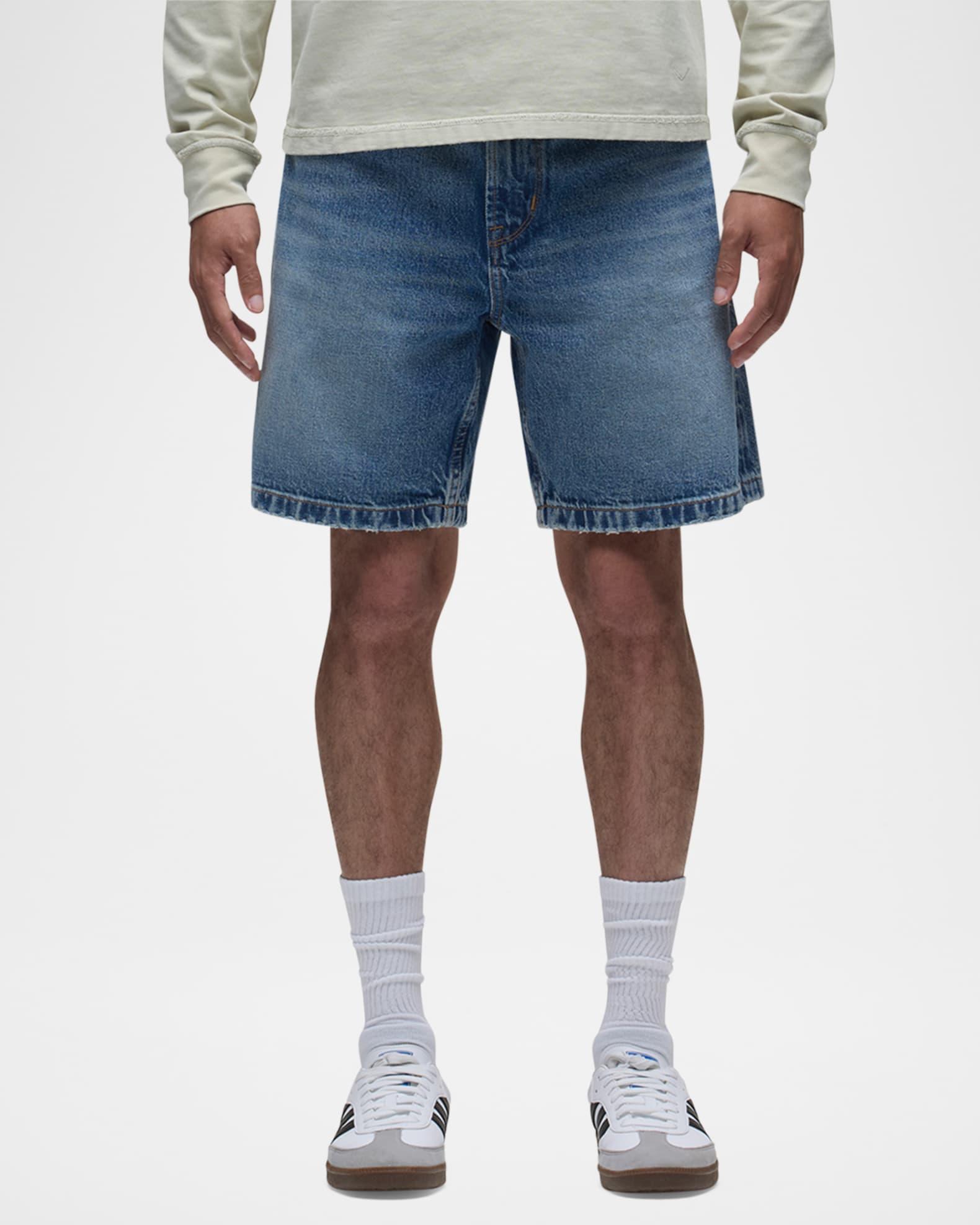 Men's Relaxed Denim Shorts Product Image