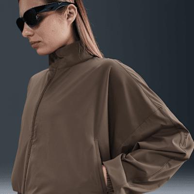 Nike Womens 24.7 PerfectStretch Dri-FIT Oversized Full-Zip Jacket | HJ0963-004 Product Image