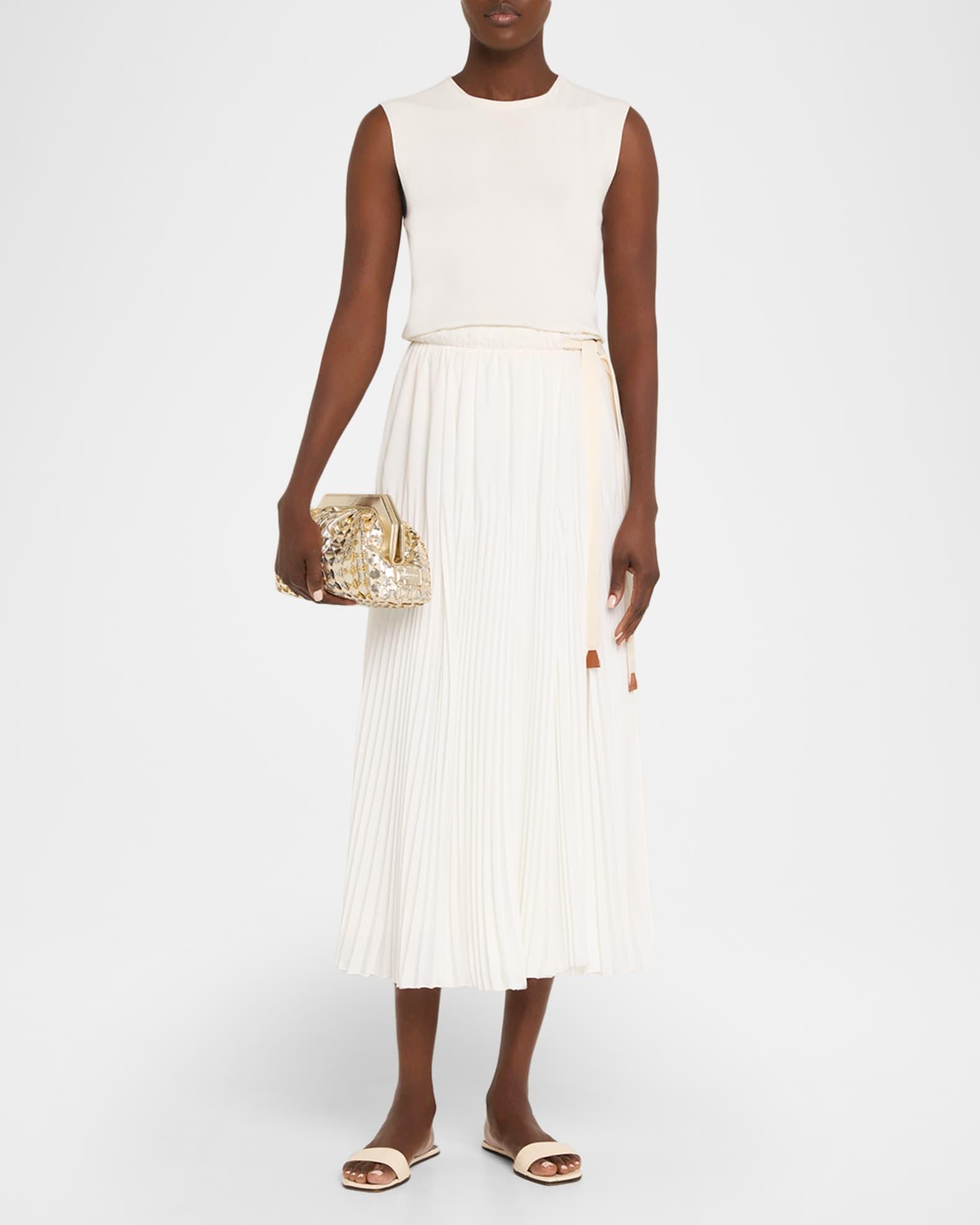 Secret Woven Mosaic Metallic Leather Clutch Bag Product Image