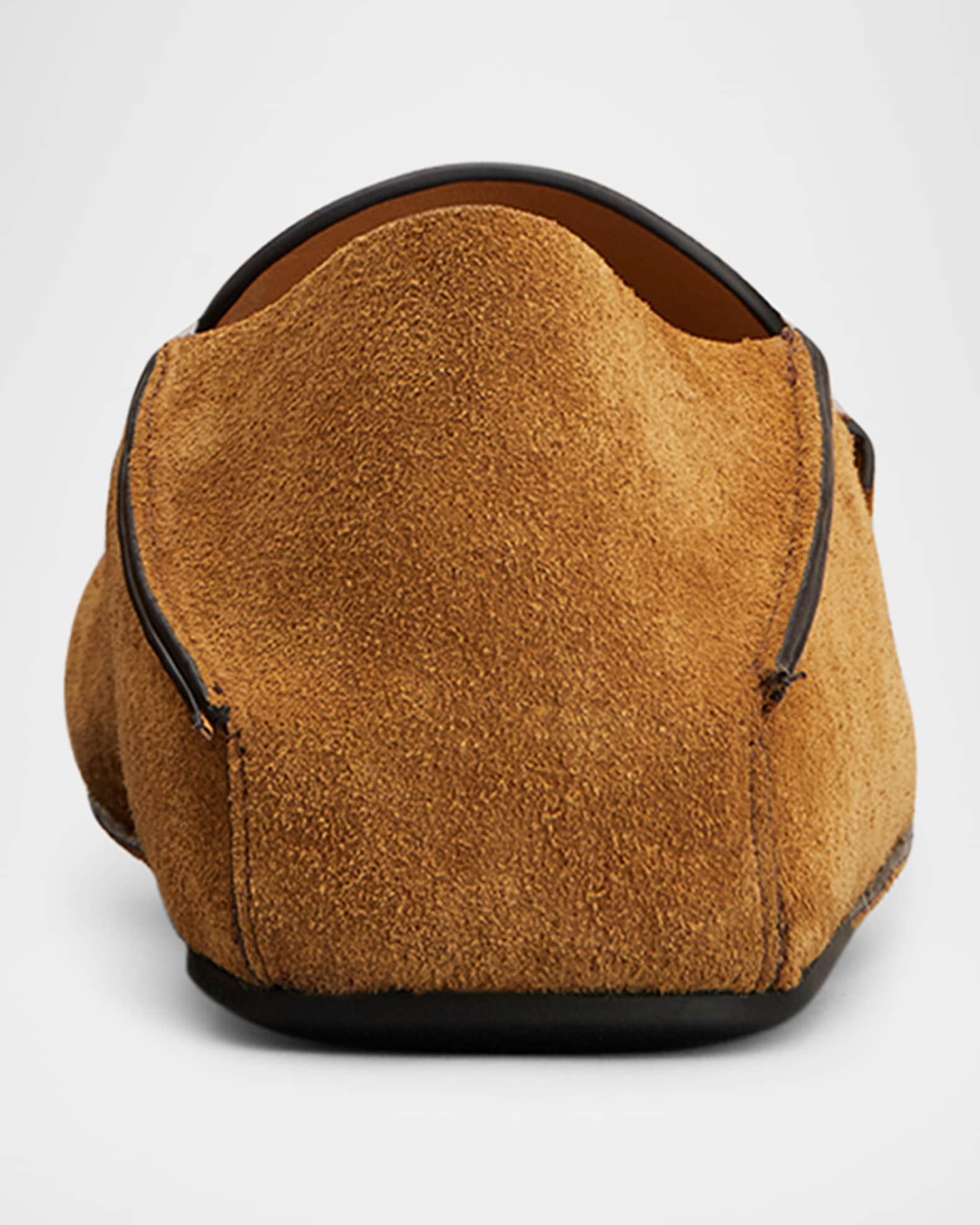 Men's Pantofola Suede Moccasin Slipper Loafers Product Image