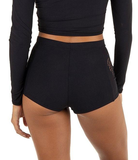 Hurley Shadow Palm High Waist Retro Short Swim Bottom Product Image