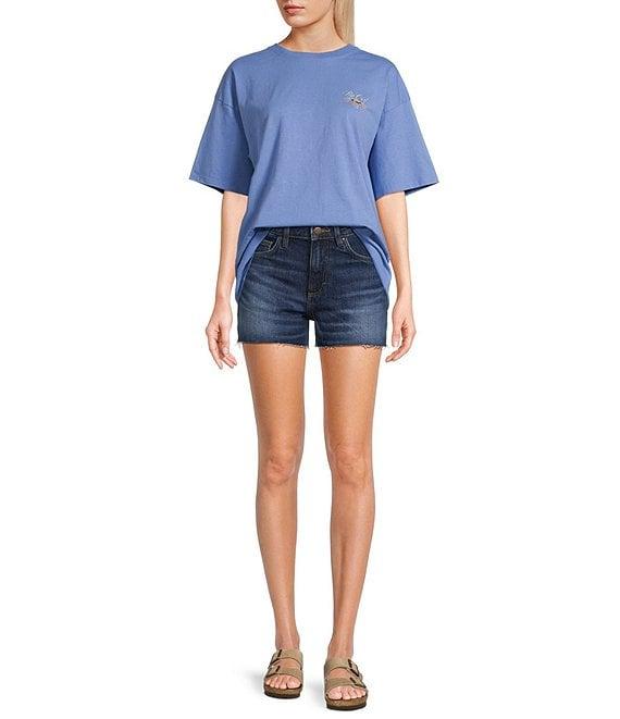 Rip Curl Hibiscus Diamond Heritage Short Sleeve T-Shirt Product Image