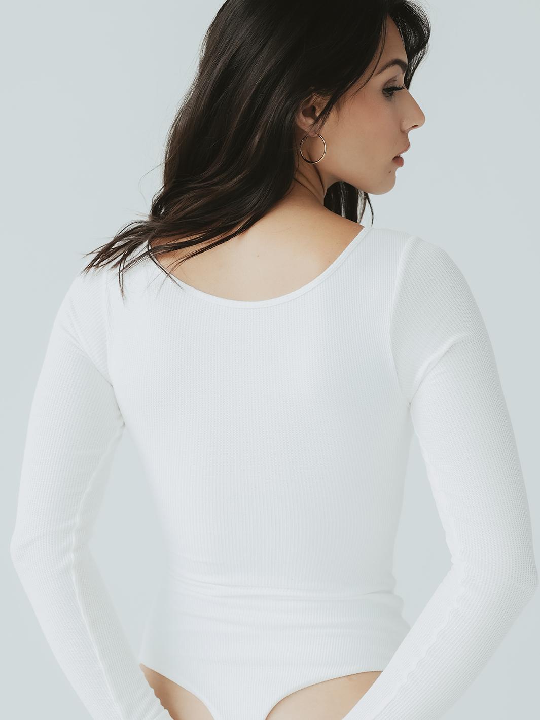 Long Sleeve Henley Bramisuit Product Image