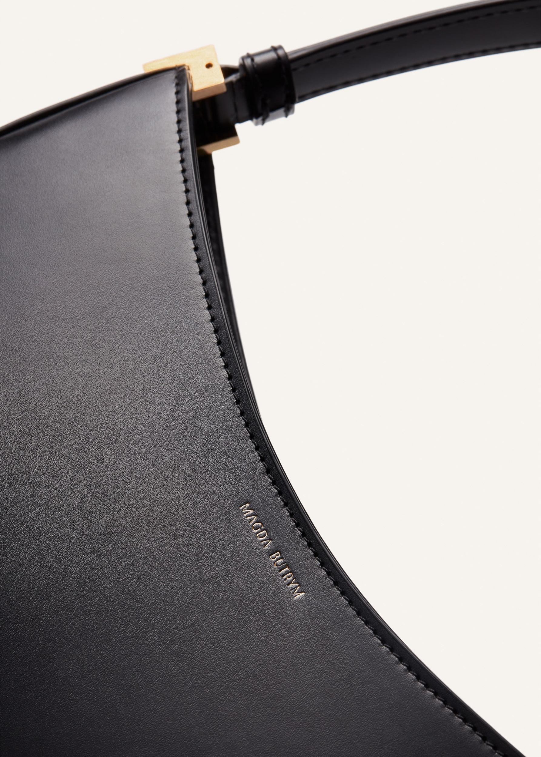 Medium Vesna Black Leather Product Image