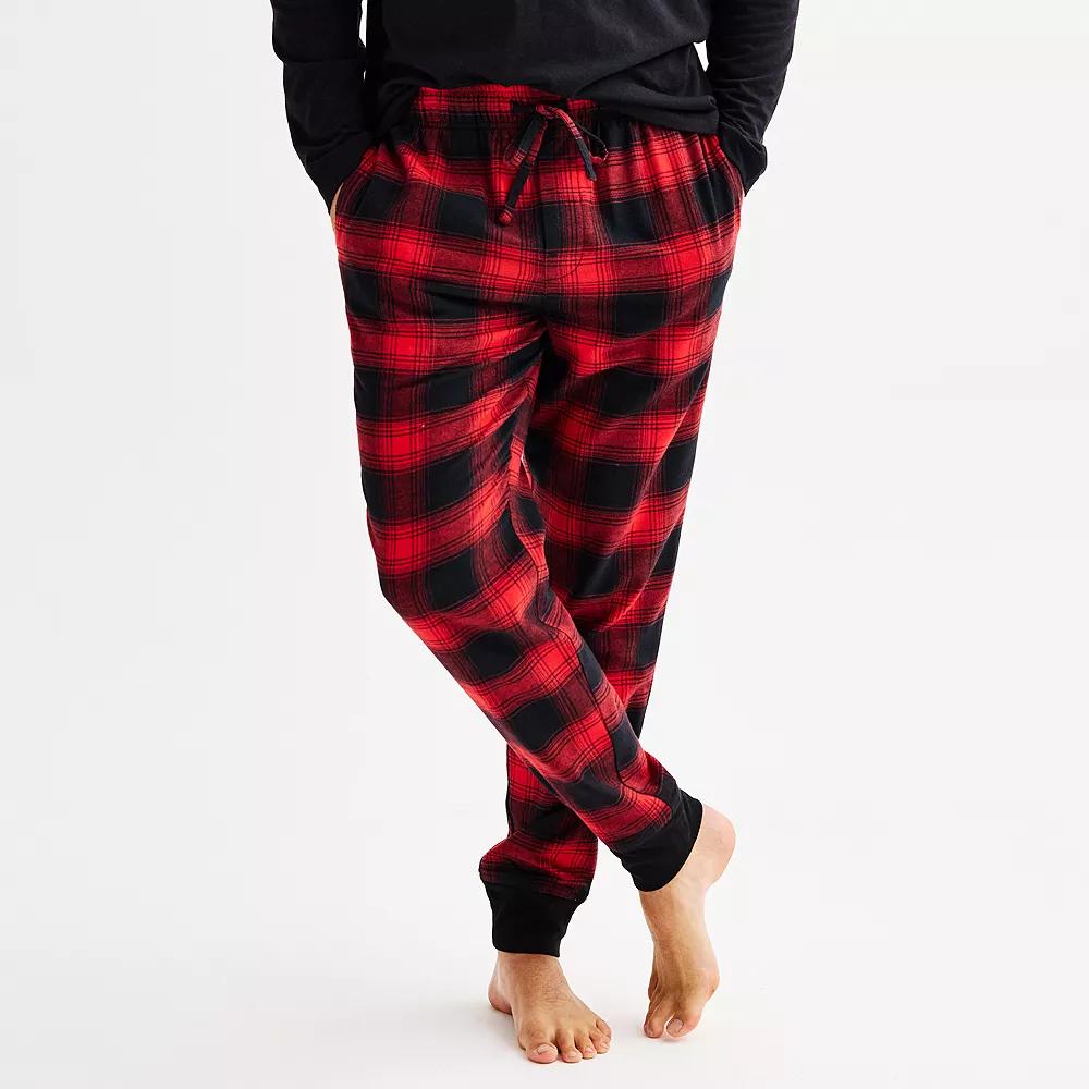 Men's Sonoma Goods For Life® Banded Bottom Flannel Pajama Pants,  Product Image