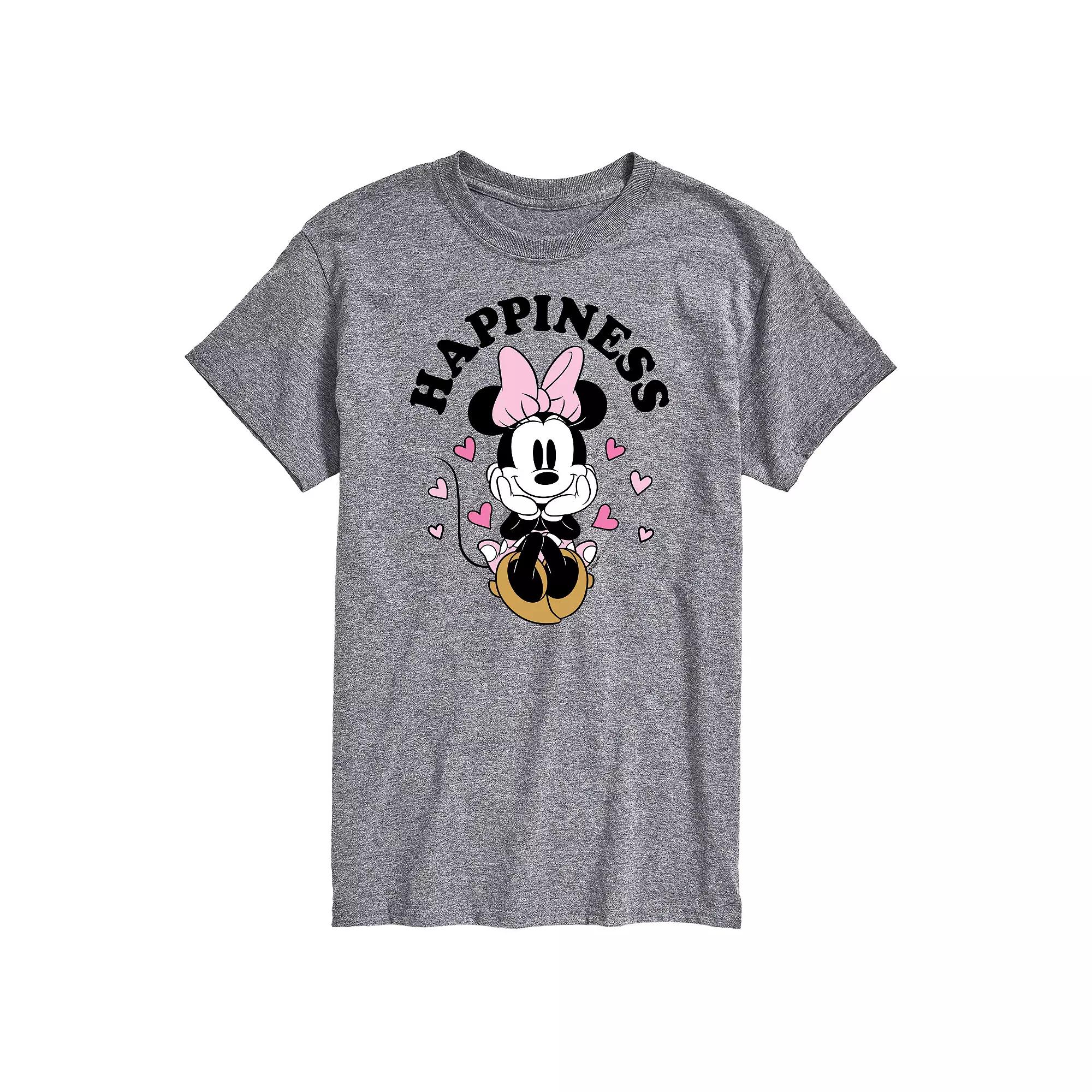 Disney's Minnie Mouse Happiness Men's Graphic Tee,  Product Image