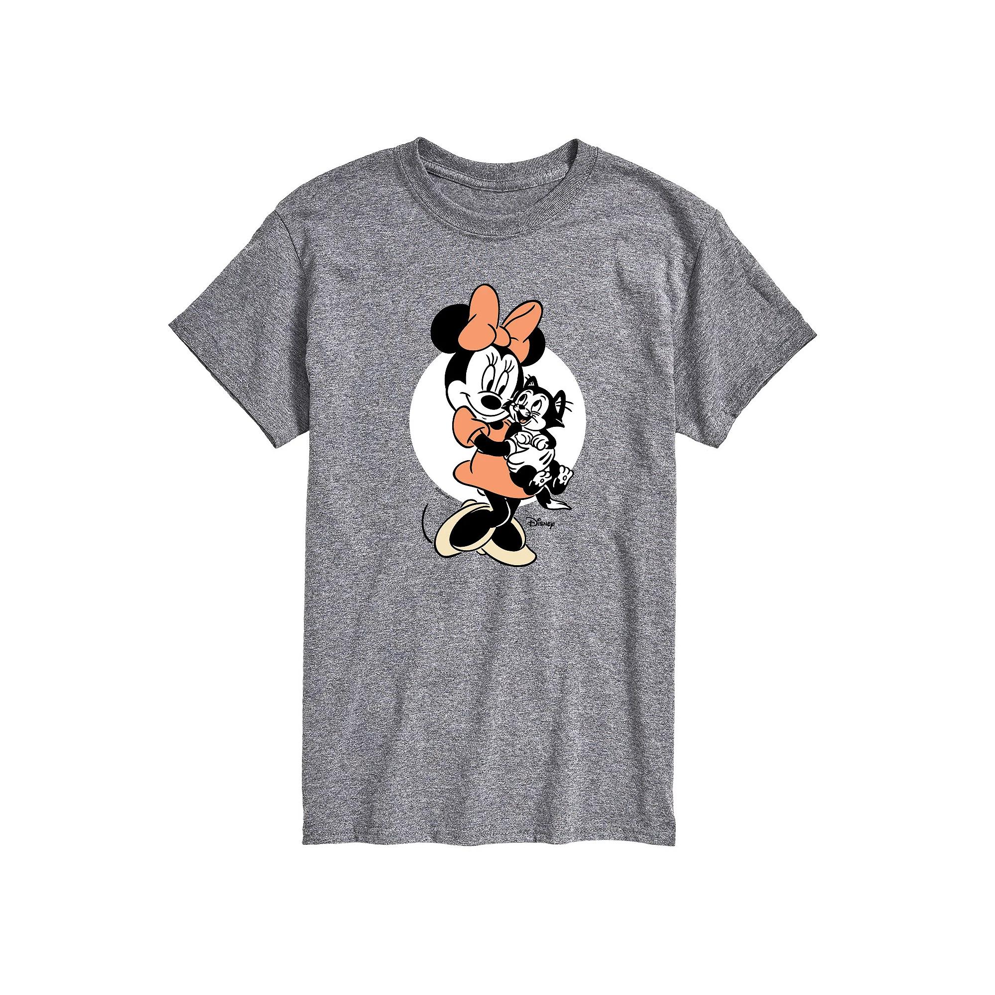 Disney's Minnie Mouse & Figaro Men's Graphic Tee,  Product Image