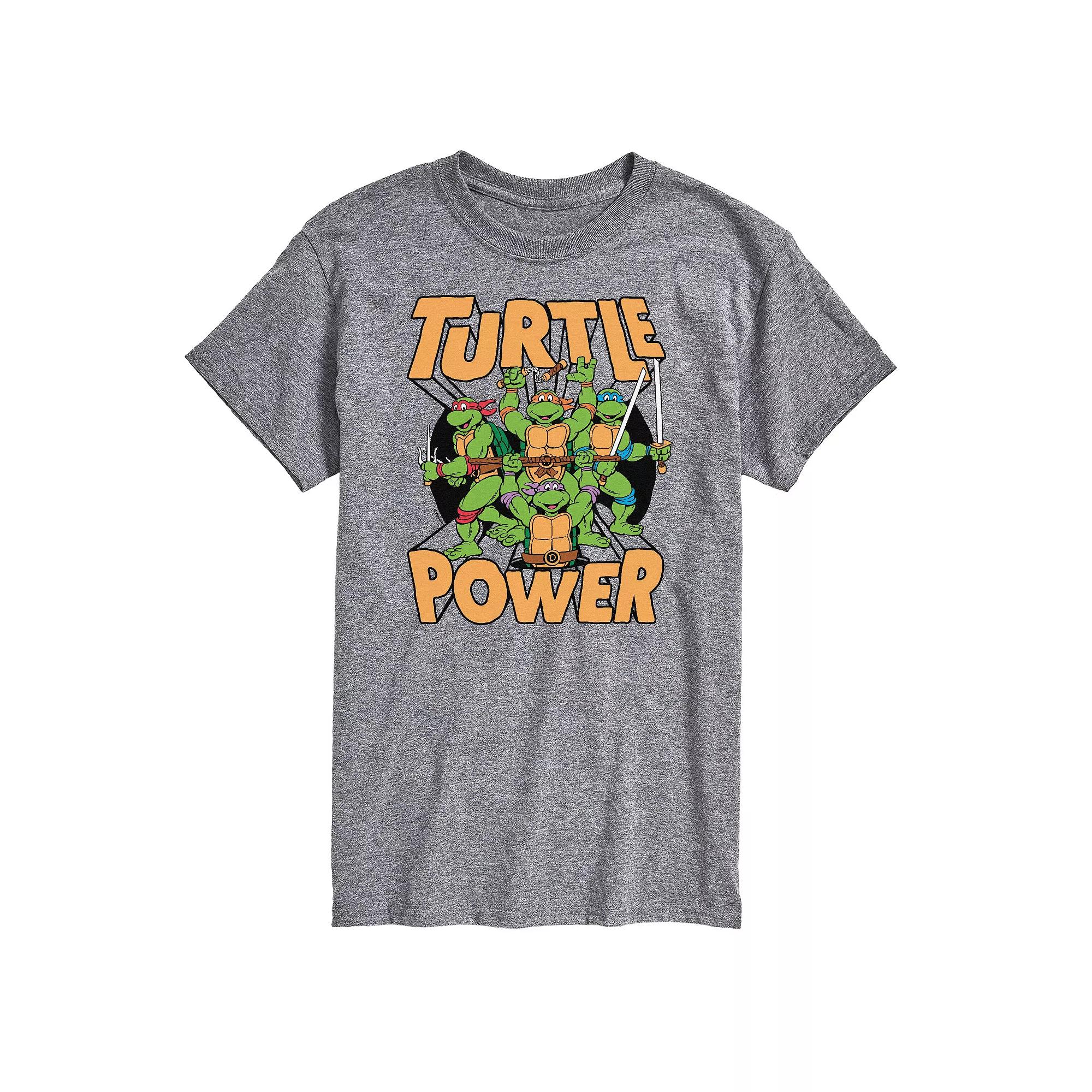 Big & Tall TMNT Turtle Power Graphic Tee, Men's,  Product Image