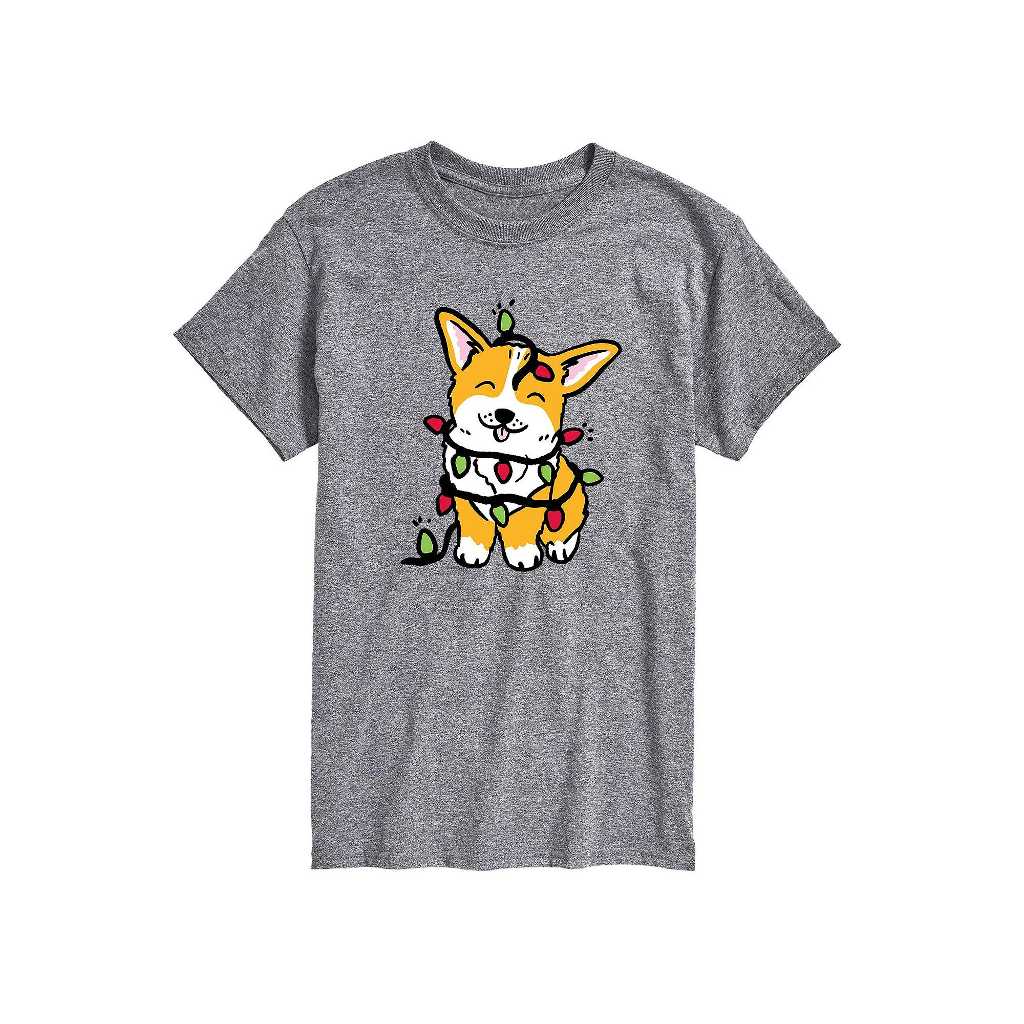 Men's Corgi Lights Tee,  Product Image