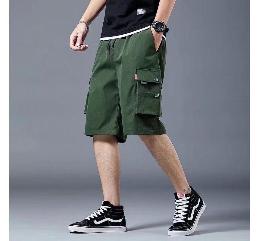 Wide Leg Cargo Shorts Product Image