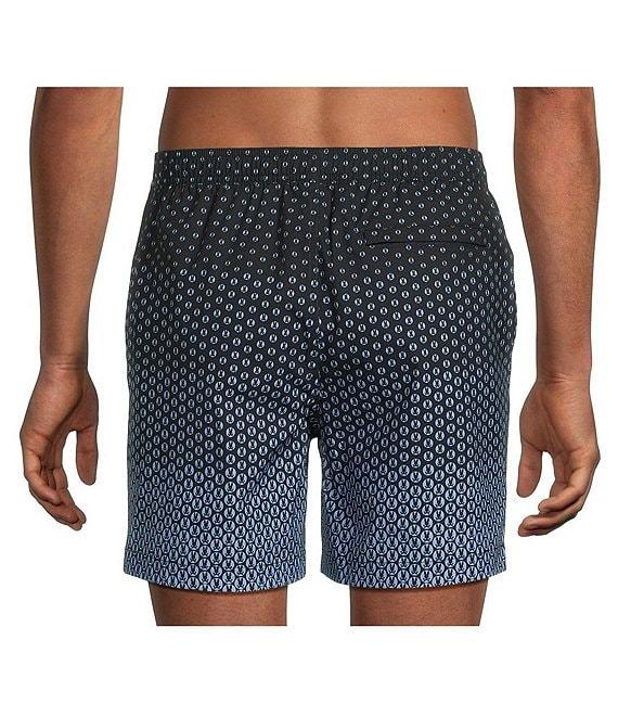 Psycho Bunny Bendigo Allover Printed 5 3/4#double; Swim Trunks Product Image