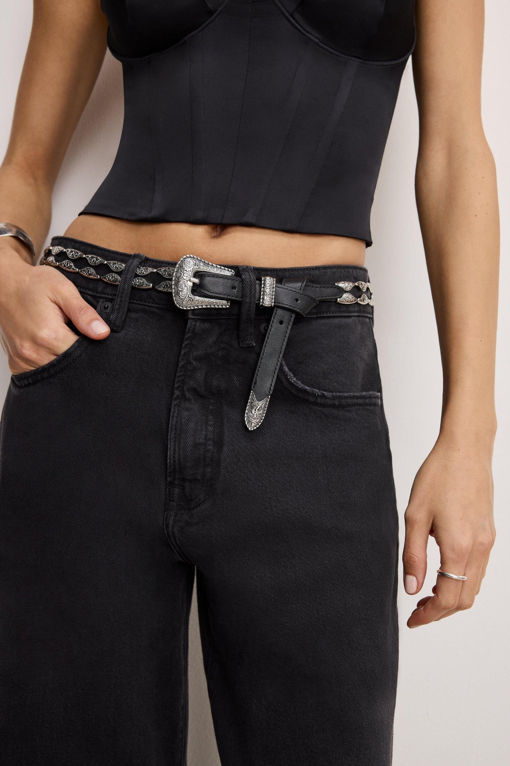 GOOD EASE RELAXED JEANS | BLACK324 Product Image