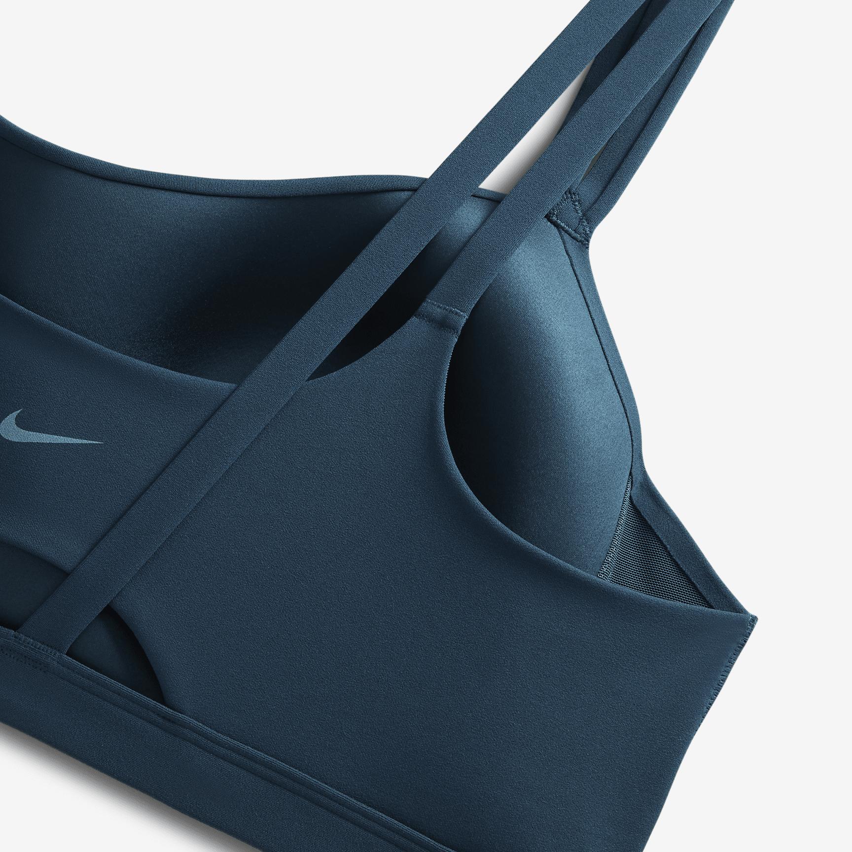Nike Womens Zenvy Strappy Light-Support Padded Sports Bra (Plus Size) | DQ2810-478 Product Image