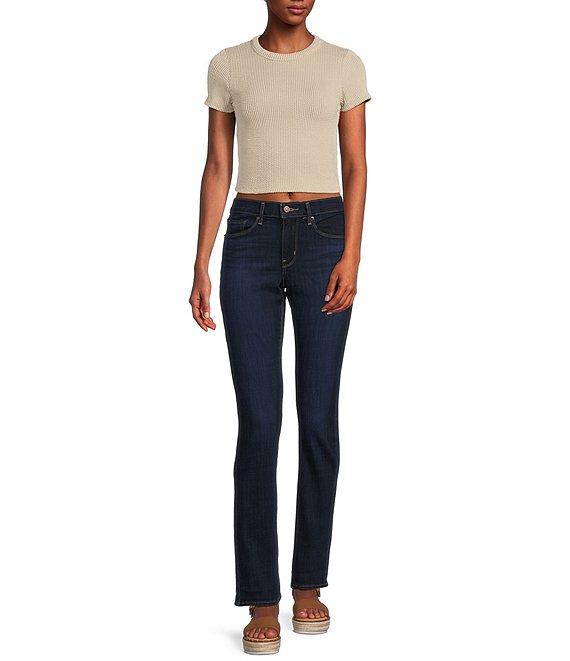 Levi's® Classic Straight Leg Full Length Stretch Denim Jeans Product Image