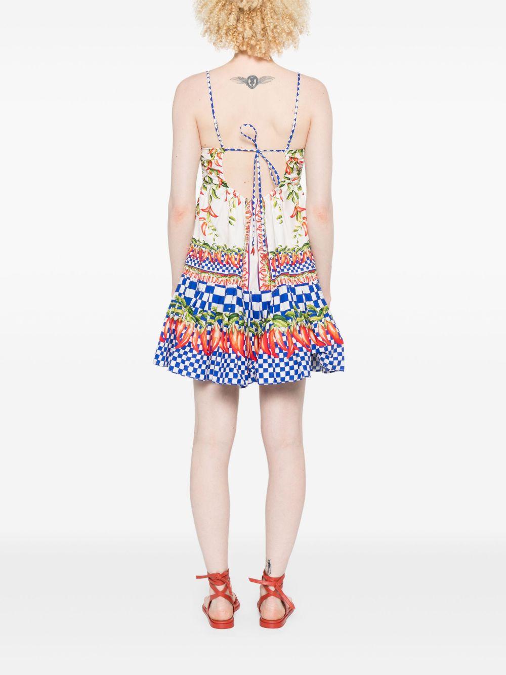 printed mini dress Product Image