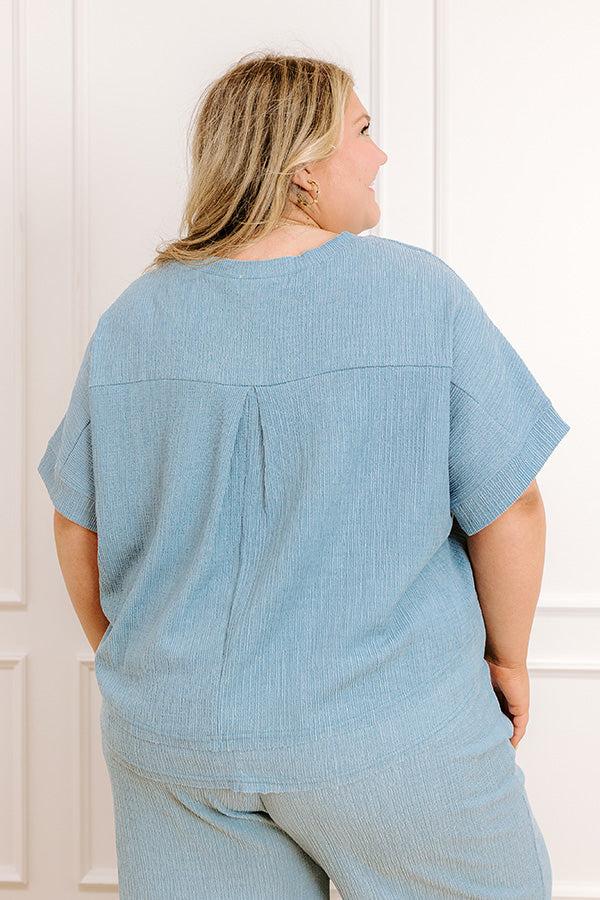 Ready For Vacay Knit Top Curves Product Image