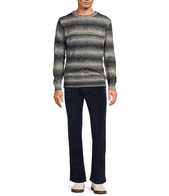 Rowm Long Sleeve Space Dye Crewneck Sweater Product Image