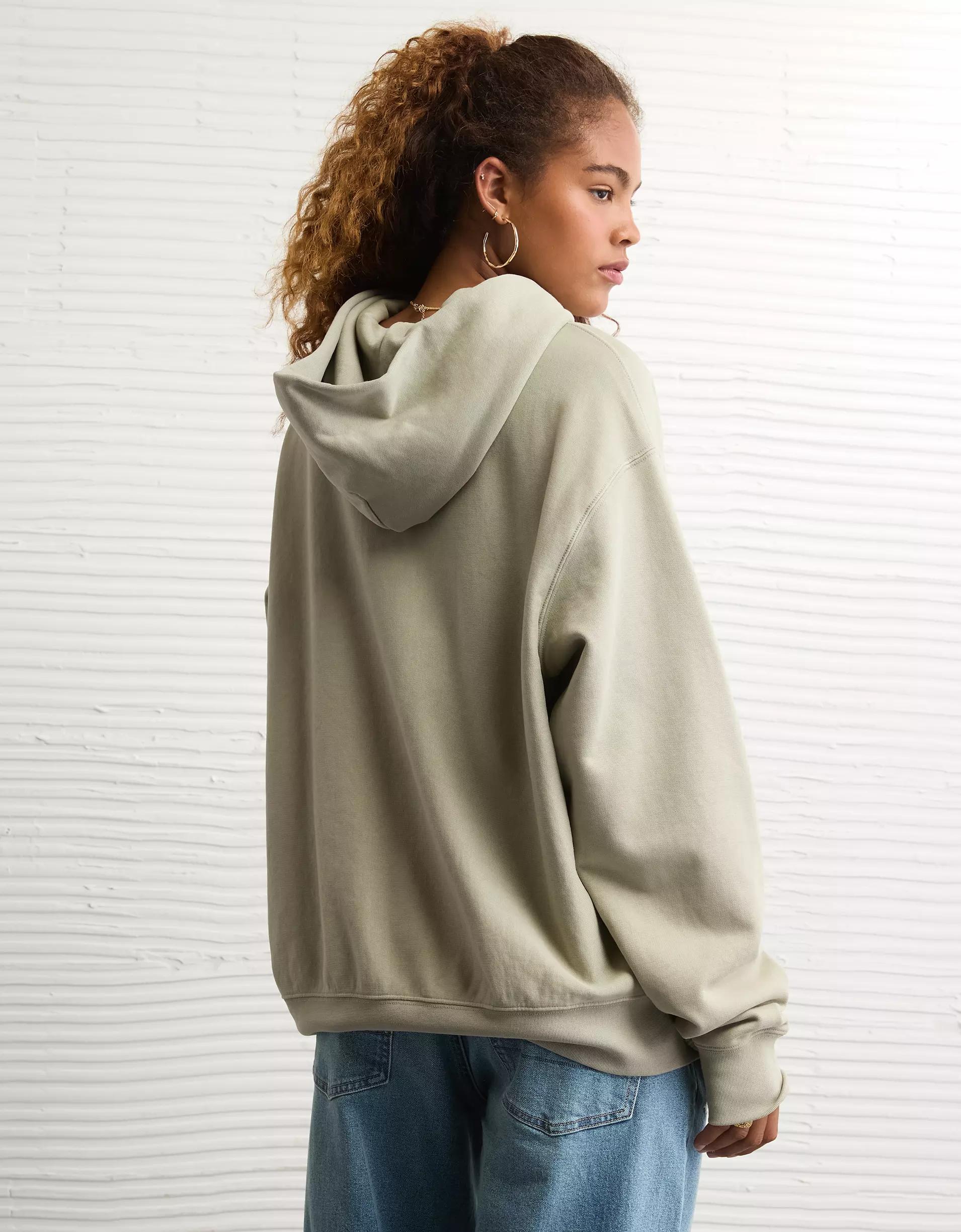 AE Laidback Luxe Heavyweight Graphic Hoodie Product Image