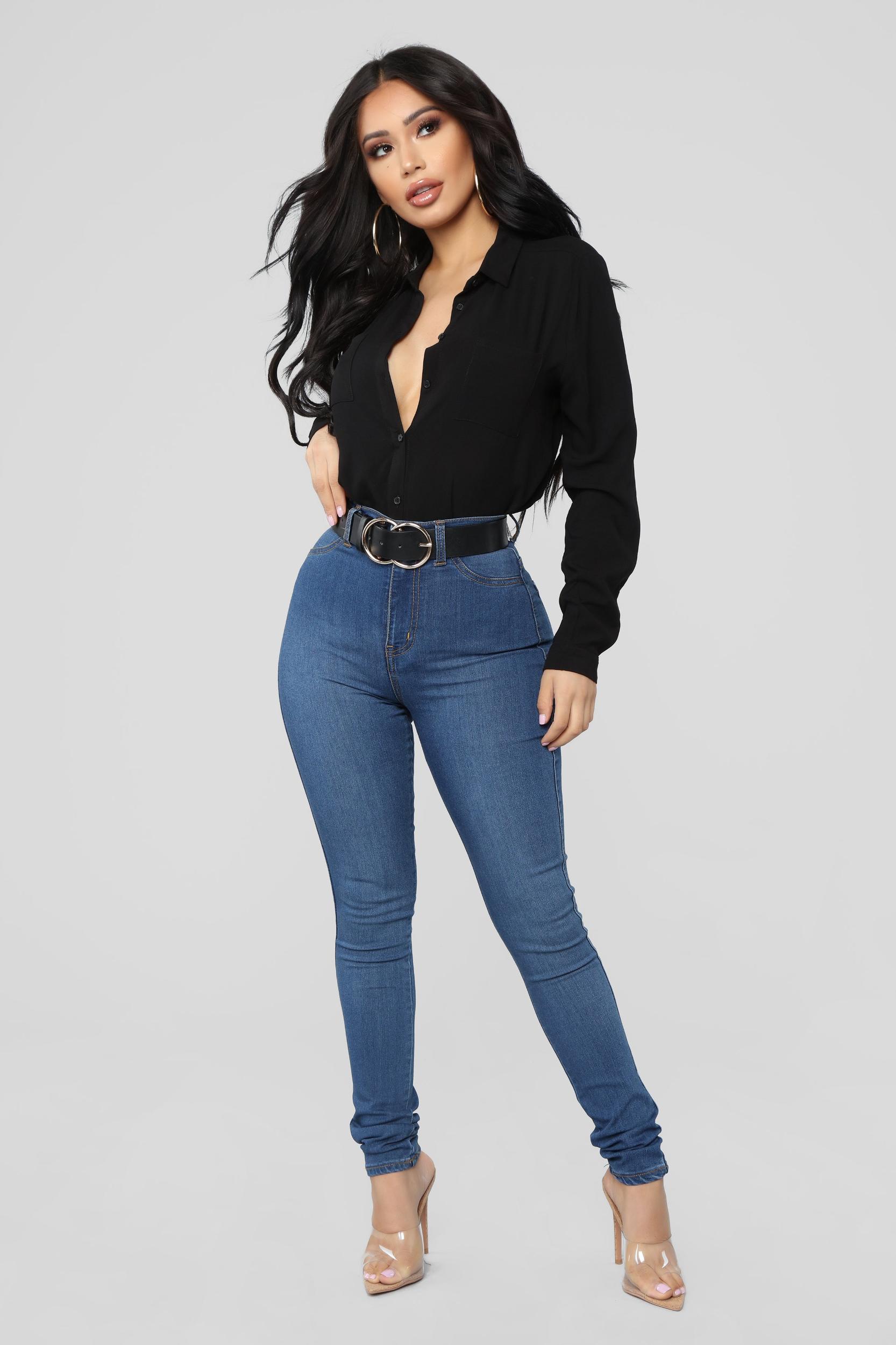 Aurora Woven Top - Black Product Image