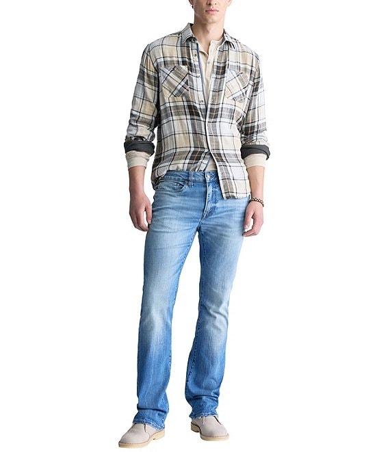 Buffalo David Bitton Saolo Woven Plaid Button Front Shirt Product Image