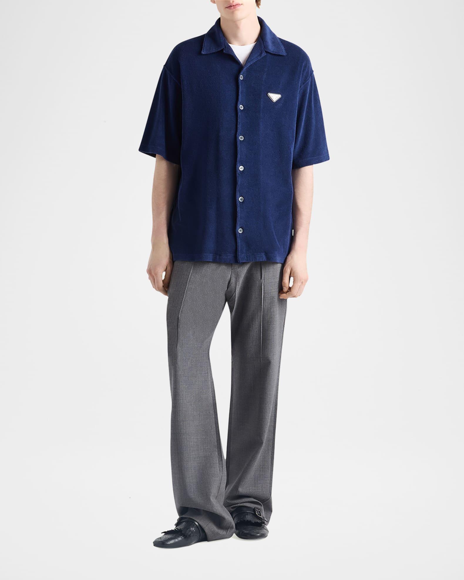 Men's Spugna Terry Bowling Shirt Product Image