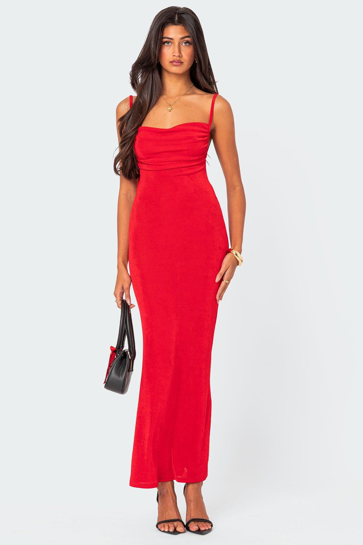Clea Open Back Maxi Dress Product Image