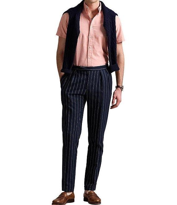 Polo Ralph Lauren Classic Fit Oxford Short Sleeve Woven Shirt Product Image