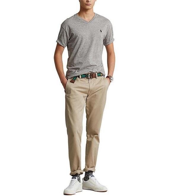 Polo Ralph Lauren Classic Fit Short Sleeve V-Neck T-Shirt Product Image