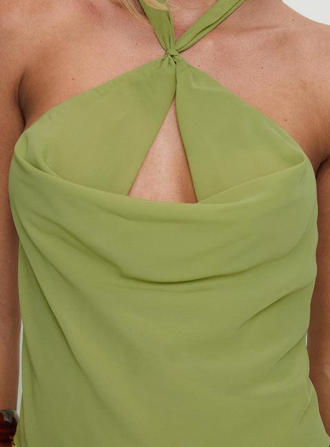Eleganza Top Green Product Image
