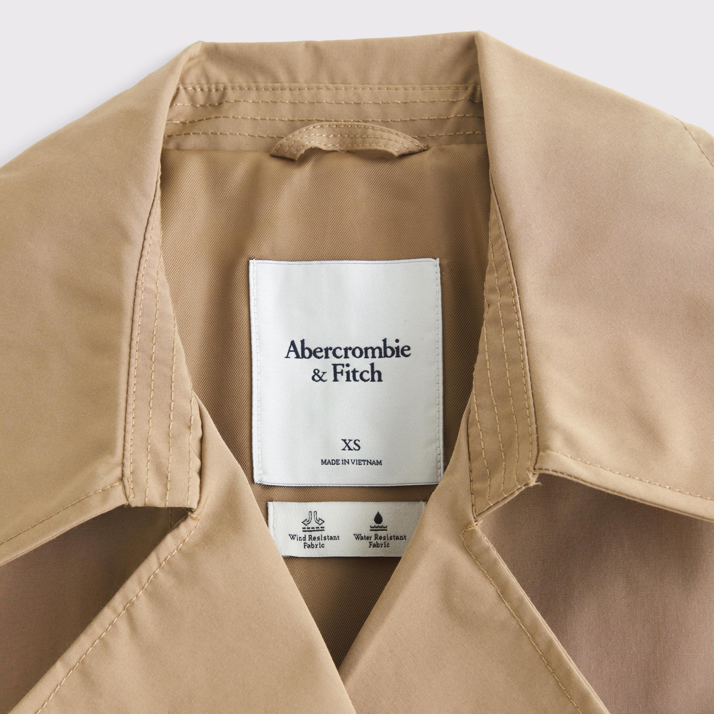 Relaxed Short Trench Coat Product Image