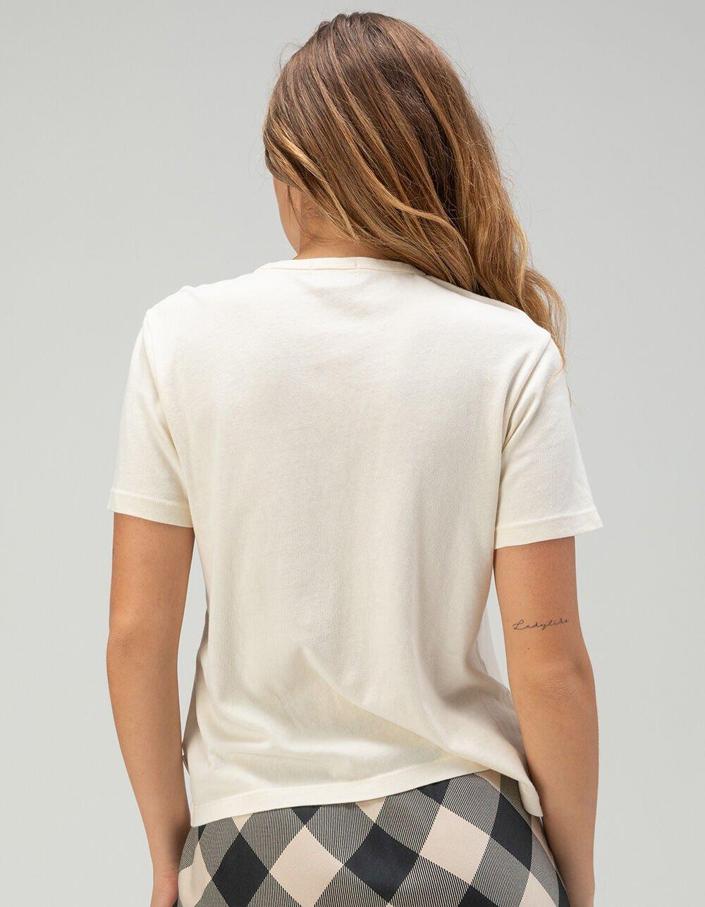 BRIXTON Carefree Womens Pocket Tee - OFF WHITE Product Image