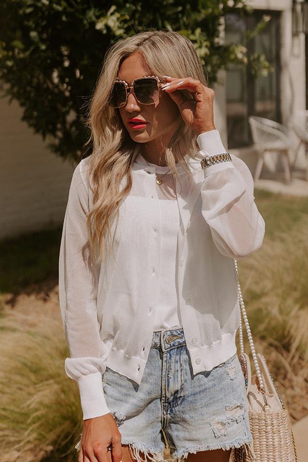 Sunday Mornings Knit Two Piece Top Product Image