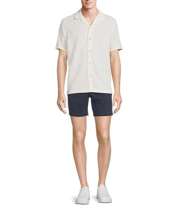 Rowm's Outsider's Oasis Short Sleeve Textured Solid Shirt Product Image