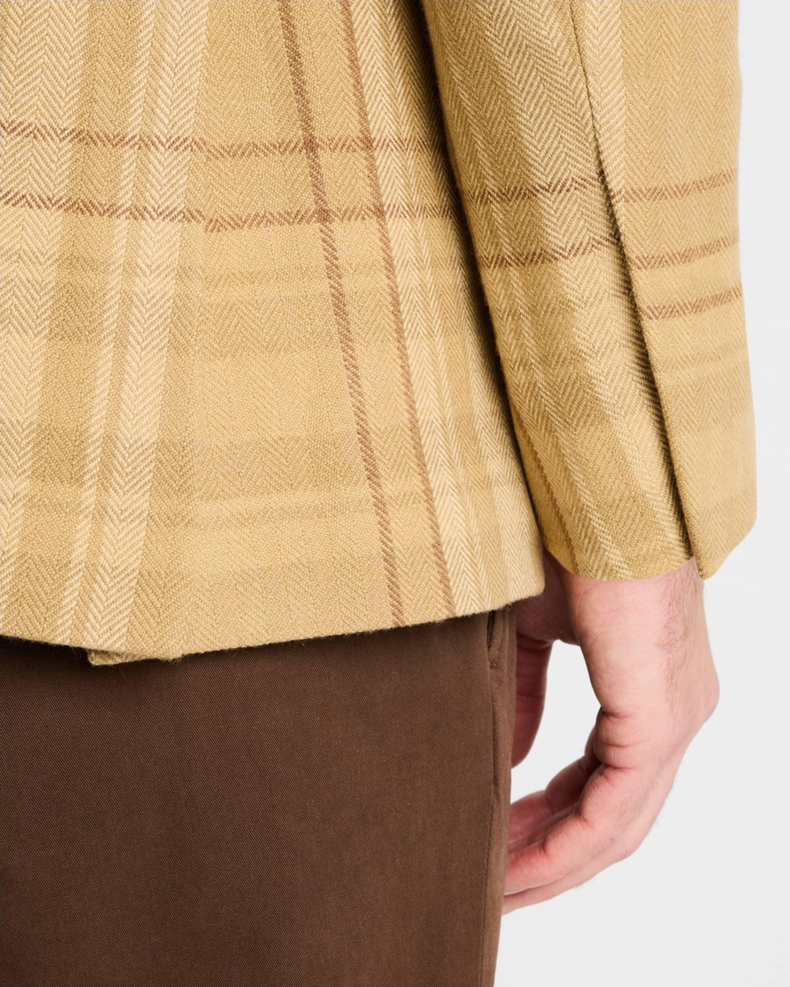 Men's Kent Hand-Tailored Plaid Sport Coat Product Image